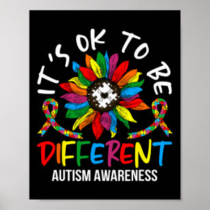 Poster Mois De Sensibilisation sur l'autisme Des Tourneso