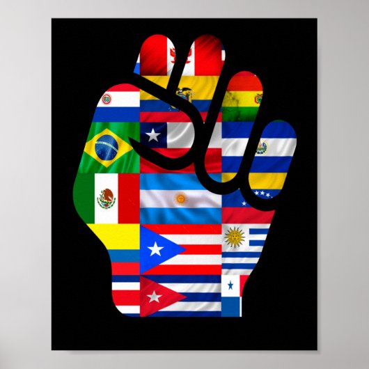 Poster Mois du patrimoine hispanique (Devant)