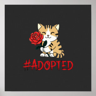 Poster Mois national de l'adoption Célébrer la conscience