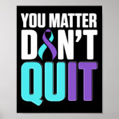 Poster Mois national de sensibilisation à la prévention d (Devant)