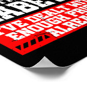 Poster Mois S Diabétique (Coin)