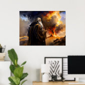 Poster Moïse Et Bush En Plein Essor (Bureau à domicile)
