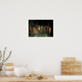 Poster Moïse et le serpent brésilien (huile sur toile) (Cuisine)