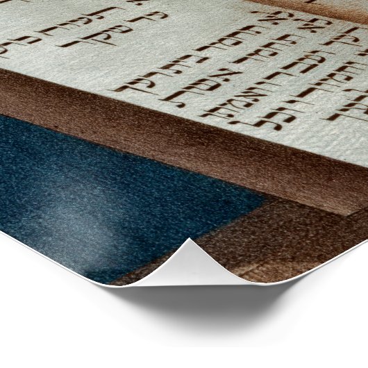 Poster Moïse et les dix commandements (Coin)