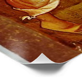 Poster Moïse et l'icône chrétienne orthodoxe Bush (Coin)