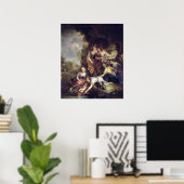 Poster Moïse sauvé de l'eau (Bureau à domicile)