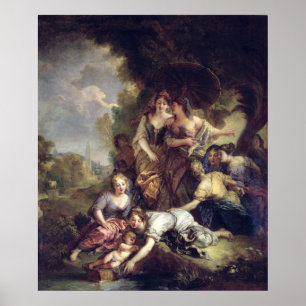 Poster Moïse sauvé de l'eau