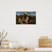 Poster Moïse Secouru de l'Eau, 1647 (Cuisine)