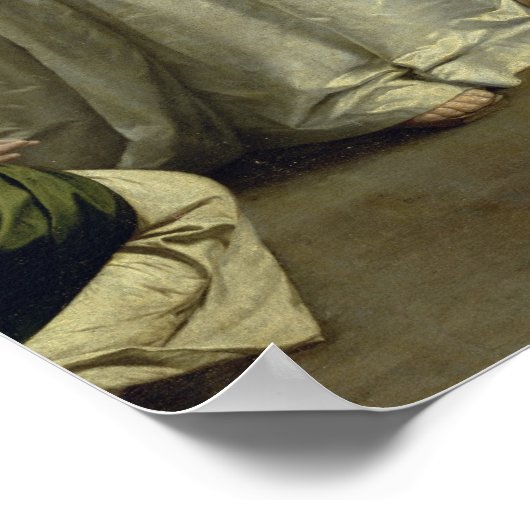 Poster Moïse Secouru du Nil, vers 1630 (Coin)