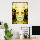 Poster Moisson- Enfant du maïs 3 (Bureau à domicile)