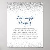 Poster Moissonneuse minimaliste Silver Confetti (Devant)