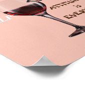 Poster Moitié Vide Ou Moitié Pleine ? L'Attitude Est Tout (Coin)