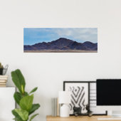 Poster Mojave Valley et Mountain Range Impressionniste Ar (Bureau à domicile)