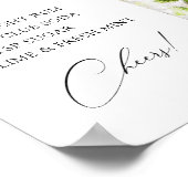 Poster Mojito Cocktail Bar Recette (Coin)