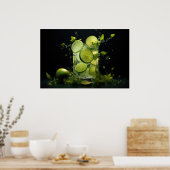 Poster Mojito Splash (Cuisine)