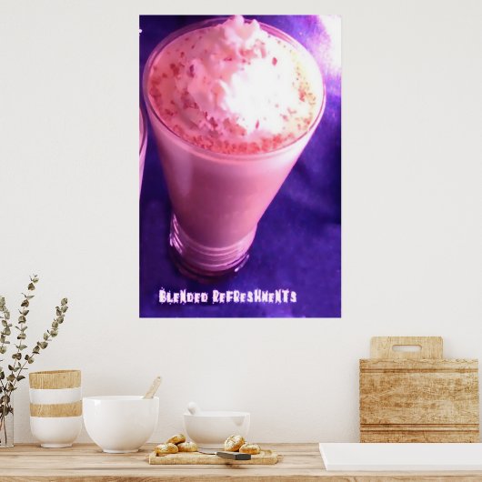 Poster mokablast géant moka (Cuisine)