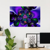 Poster Molécules arrosées (Bureau à domicile)