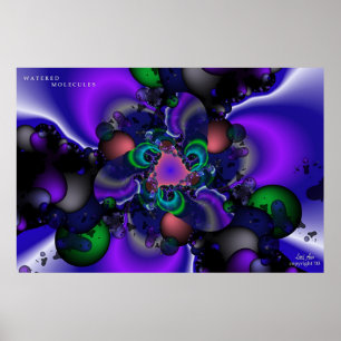 Poster Molécules arrosées