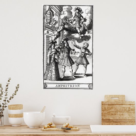 Poster Moliere 'Amphitryon' (Cuisine)