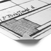 Poster Moliere comme Harpagon, frontispice illustration (Coin)