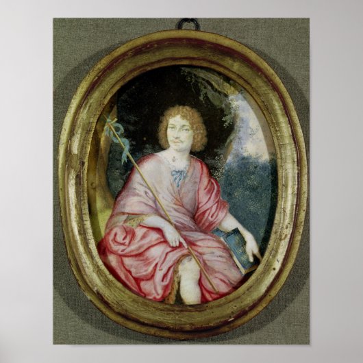 Poster Molière comme Saint Jean le Baptiste (Devant)