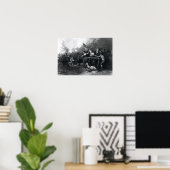 Poster Moll Pitcher à la bataille de Monmouth (Bureau à domicile)