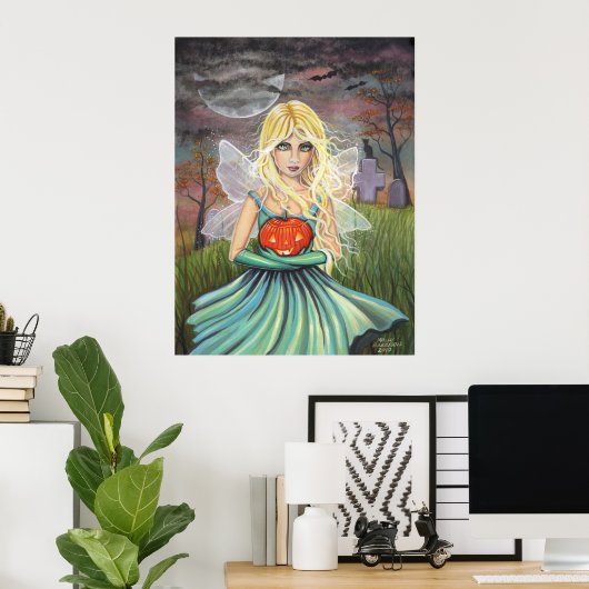 Poster "molly harrison illustrations" (Bureau à domicile)