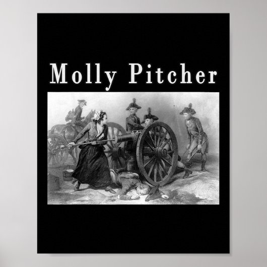 Poster Molly Pitcher Mary Ludwig Revolutionary (Devant)