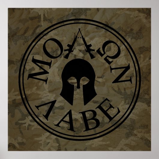 Poster Molon Labe, viens les prendre (Devant)