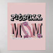 Poster MOM Pitbull (Devant)