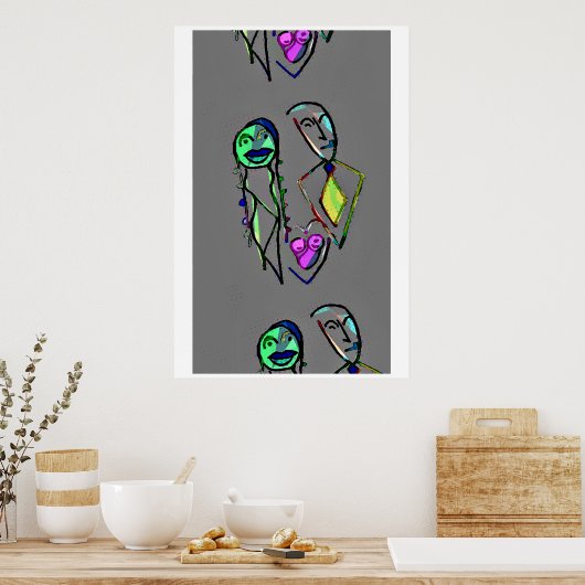 Poster MoMa & Dada (Cuisine)