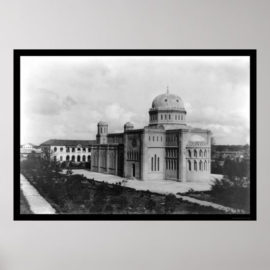 Poster Mombasa, Cathédrale du Kenya 1902 (Devant)