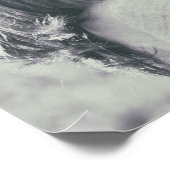 Poster Moment Dandelion Dreamy - noir & blanc (Coin)