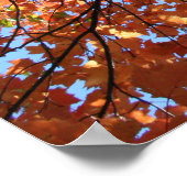 Poster Moment d'automne zen (Coin)