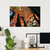 Poster Moment d'automne zen (Bureau à domicile)