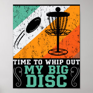 Poster Moment de sortir mes grands joueurs de disc golf S