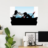 Poster Moment intime (Bureau à domicile)