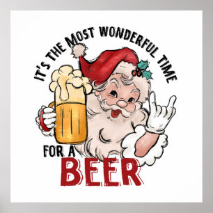 Poster Moment Merveilleux pour une Bière