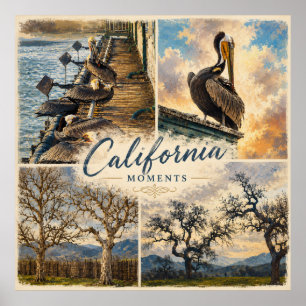 Poster Moments de Californie