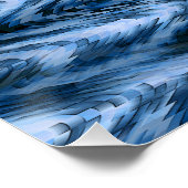 Poster Moments de vagues... (Coin)