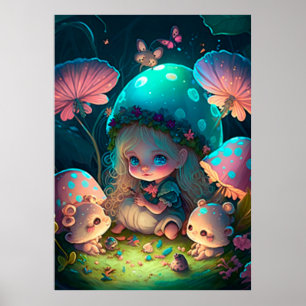 Poster Moments d'elfe magique