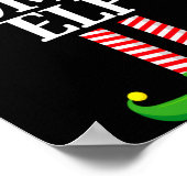 Poster Mommy Elf Matching Family Christmas Party  (Coin)