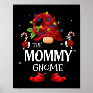 Poster Mommy Gnome Correspondant Noël PJS Pour La Famille
