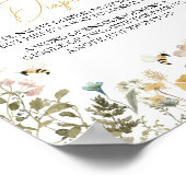 Poster Mommy to Bee Fleur sauvage Late Night Diapos (Coin)