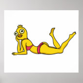 Poster Momo chaud canard (Devant)