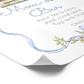 Poster Momosa Bar Nouveau chapitre Blue bow baby boy show (Coin)