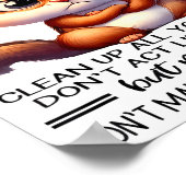 Poster Mom's List Don't Break Don't Fight Over (Coin)