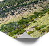 Poster Mon aide vient du Seigneur. Montagnes. Ascenseur (Coin)