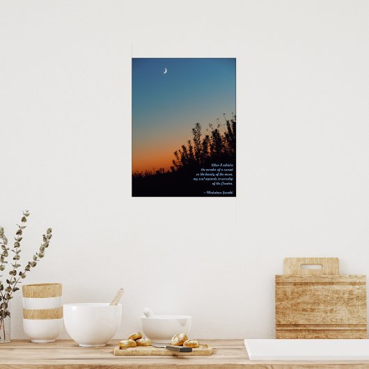 Poster Mon âme s'étend (Cuisine)