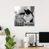 Poster Mon Âme Trouve Le Repos - Ps 62:1 (Bureau à domicile)